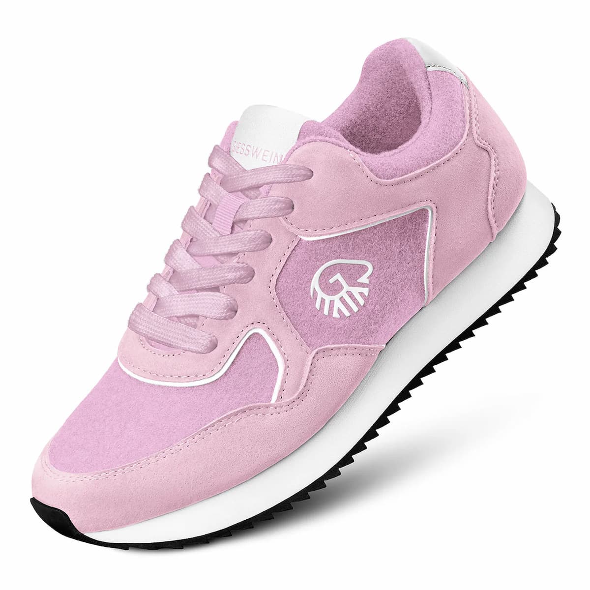 GIESSWEIN | Retro Runner Merino Chaussures pour femmes de couleur lilas