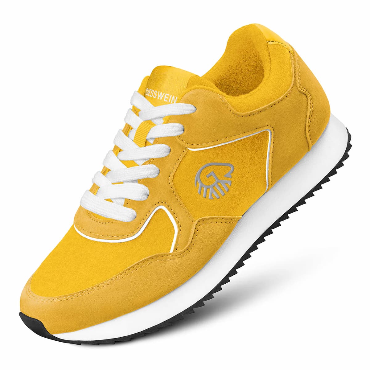 GIESSWEIN | Retro Runner Merino Chaussures pour hommes en couleur narzisse