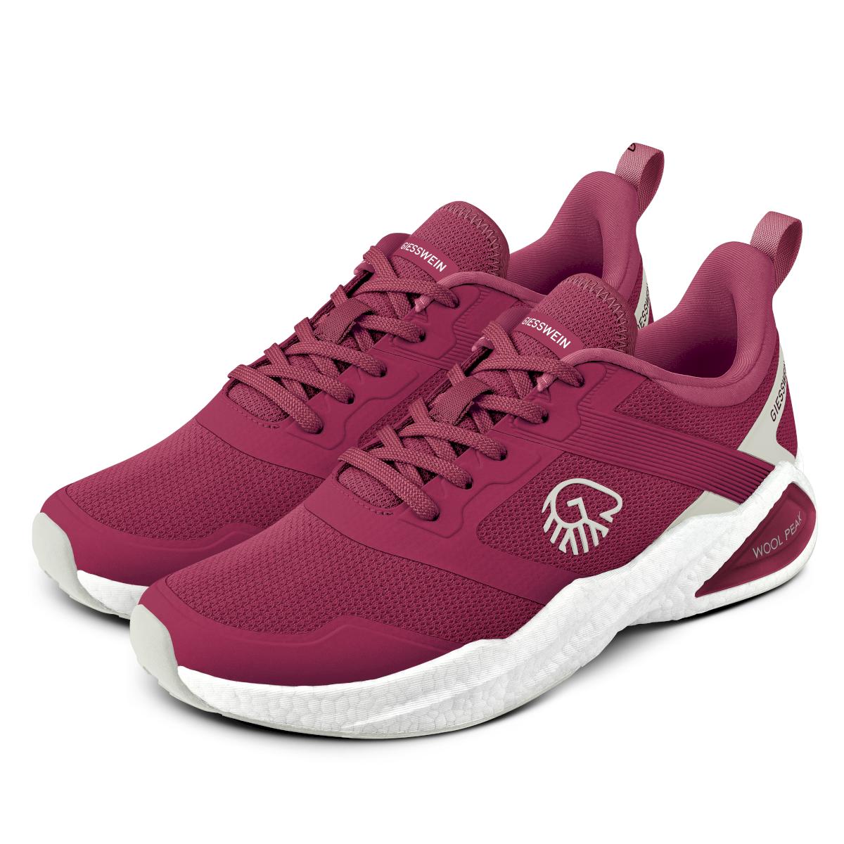 GIESSWEIN | WOOL PEAK CHAUSSURE DE COURSE FEMME RAISIN