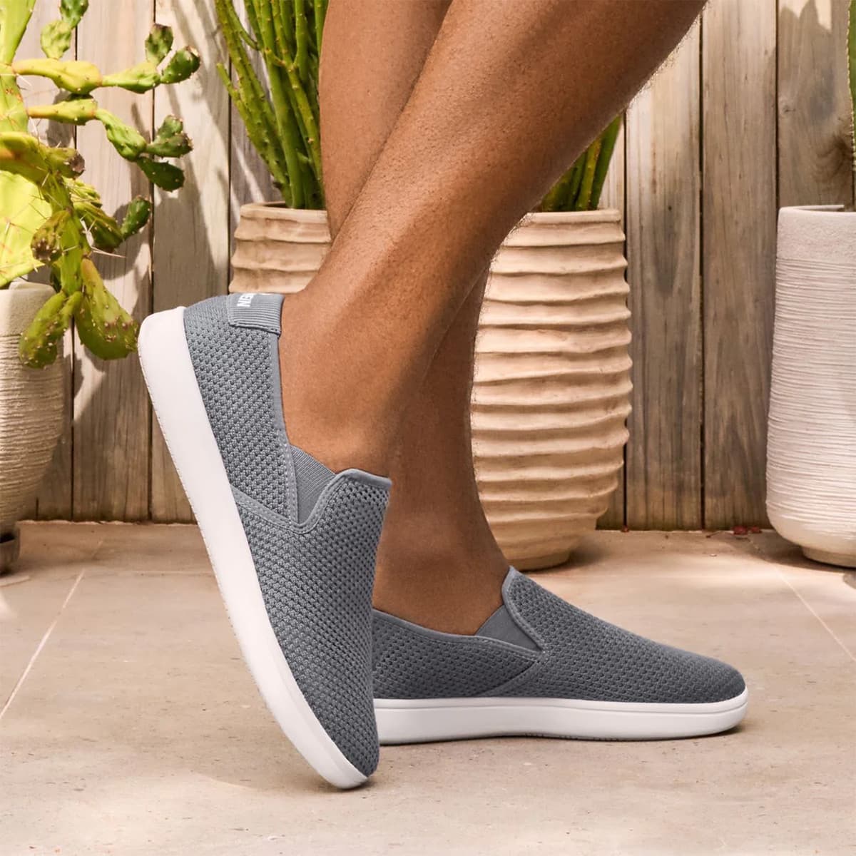GIESSWEIN | Wood Sneaker Slip-On Hommes Gris