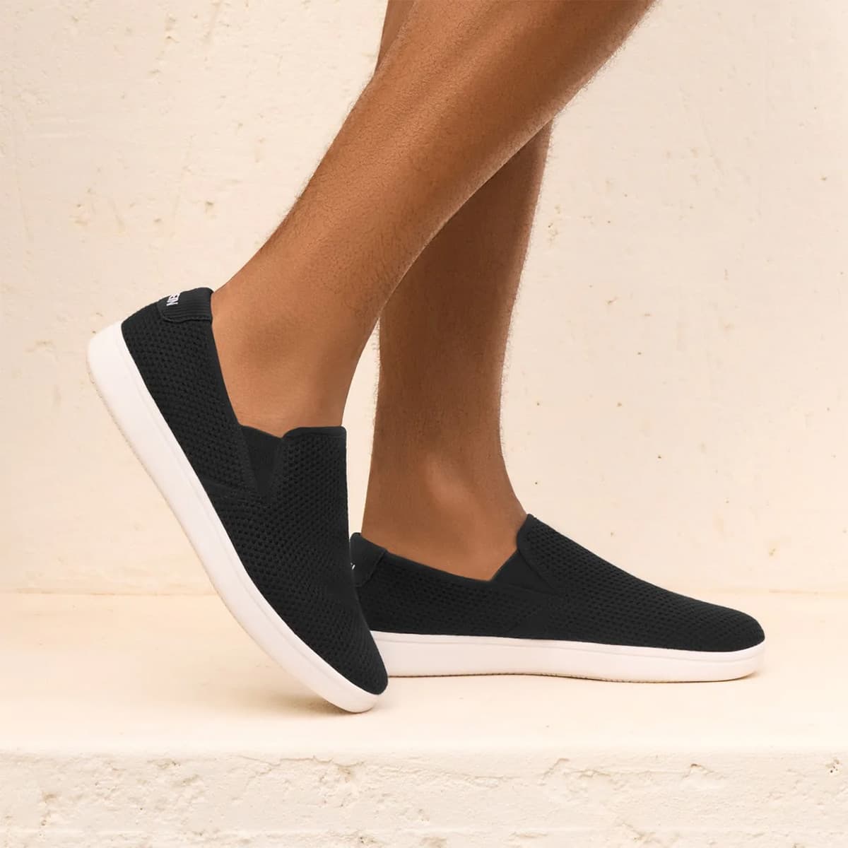 GIESSWEIN | Wood Sneaker Slip-On homme noir