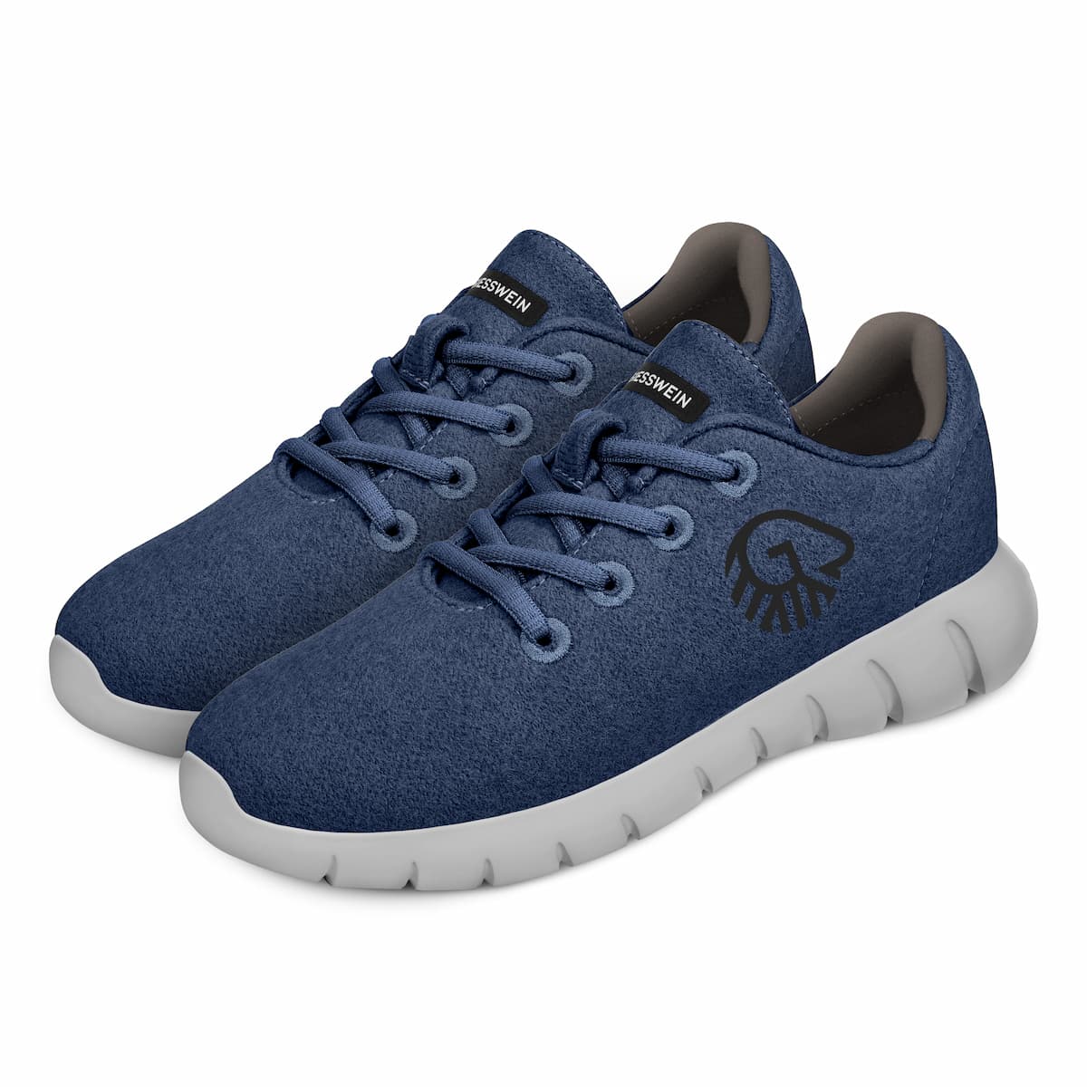 GIESSWEIN l MERINO RUNNERS pour femmes dans la couleur OCEAN BLUE
