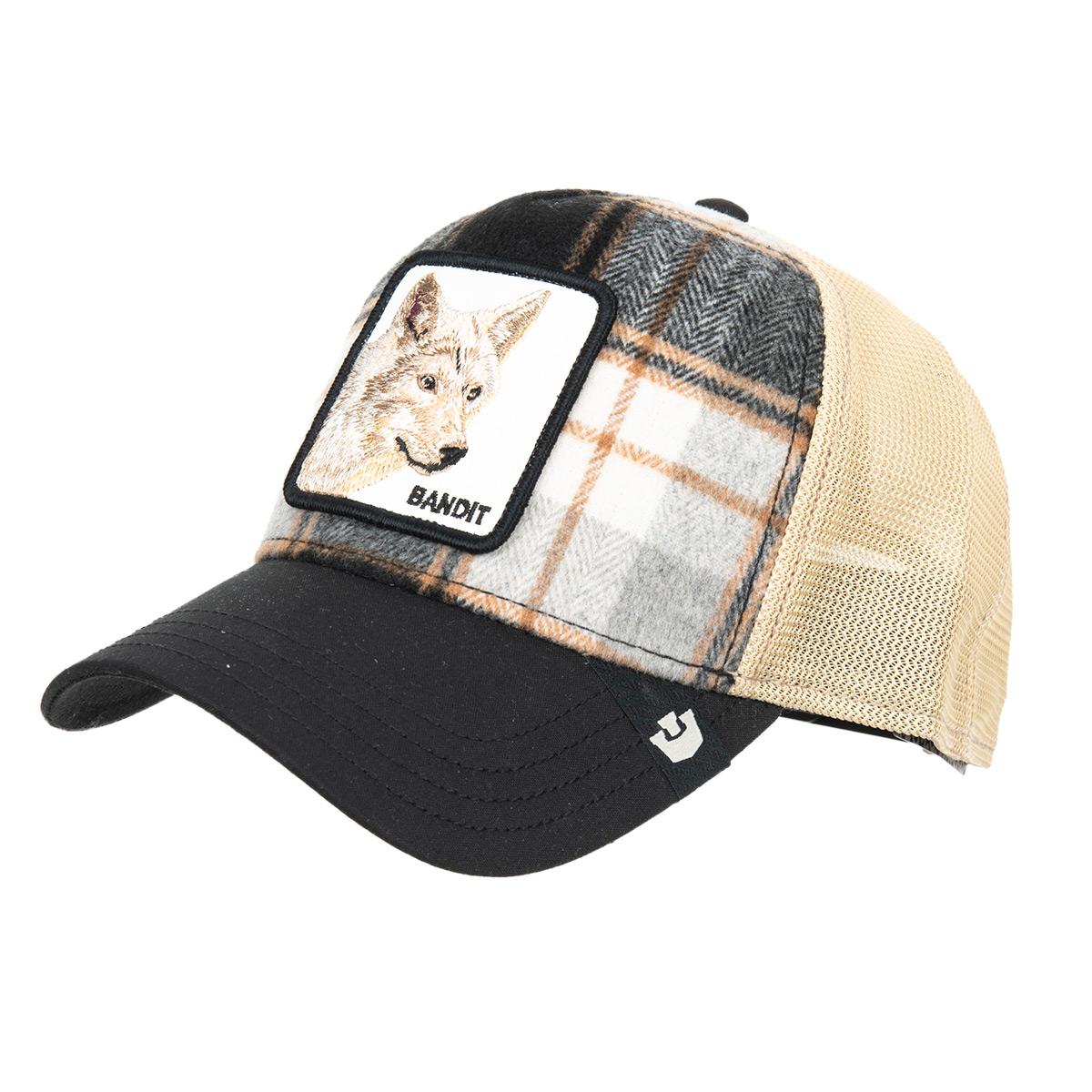 GOORIN | Motif : Bandit Truckercap casquette � visi�re Brushed Plaid Basecap