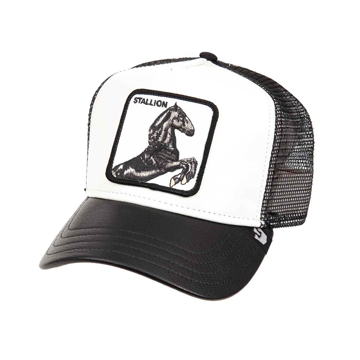 GOORIN | Motif�: Casquette de camionneur Ride that Stallion blanc
