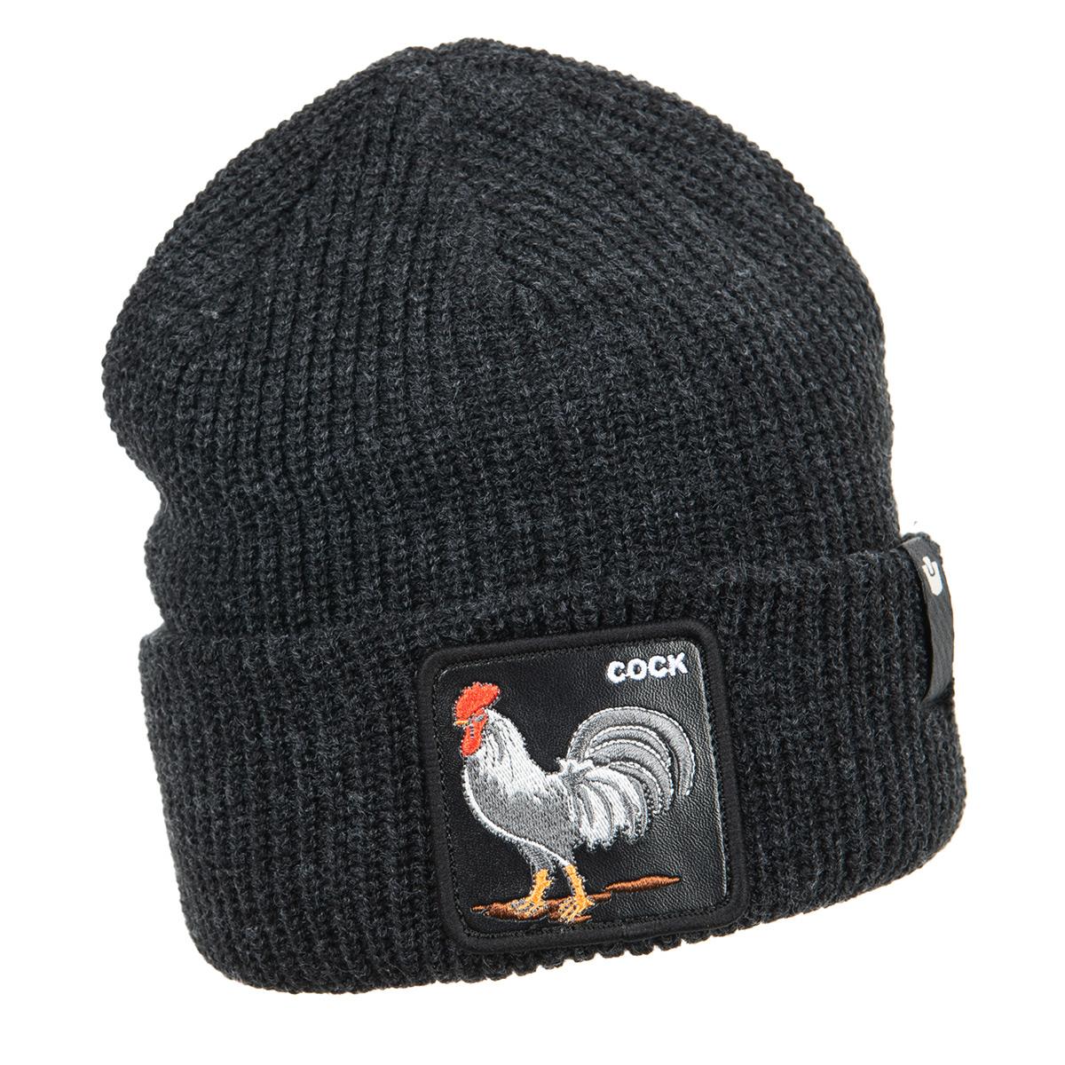GOORIN | Motif : Cock Beanie Bonnet tricot� avec revers