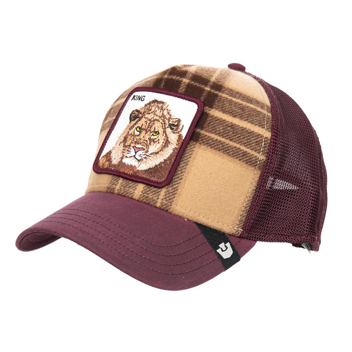 GOORIN | Motif : King Truckercap casquette � visi�re Plaid Flannel Basecap
