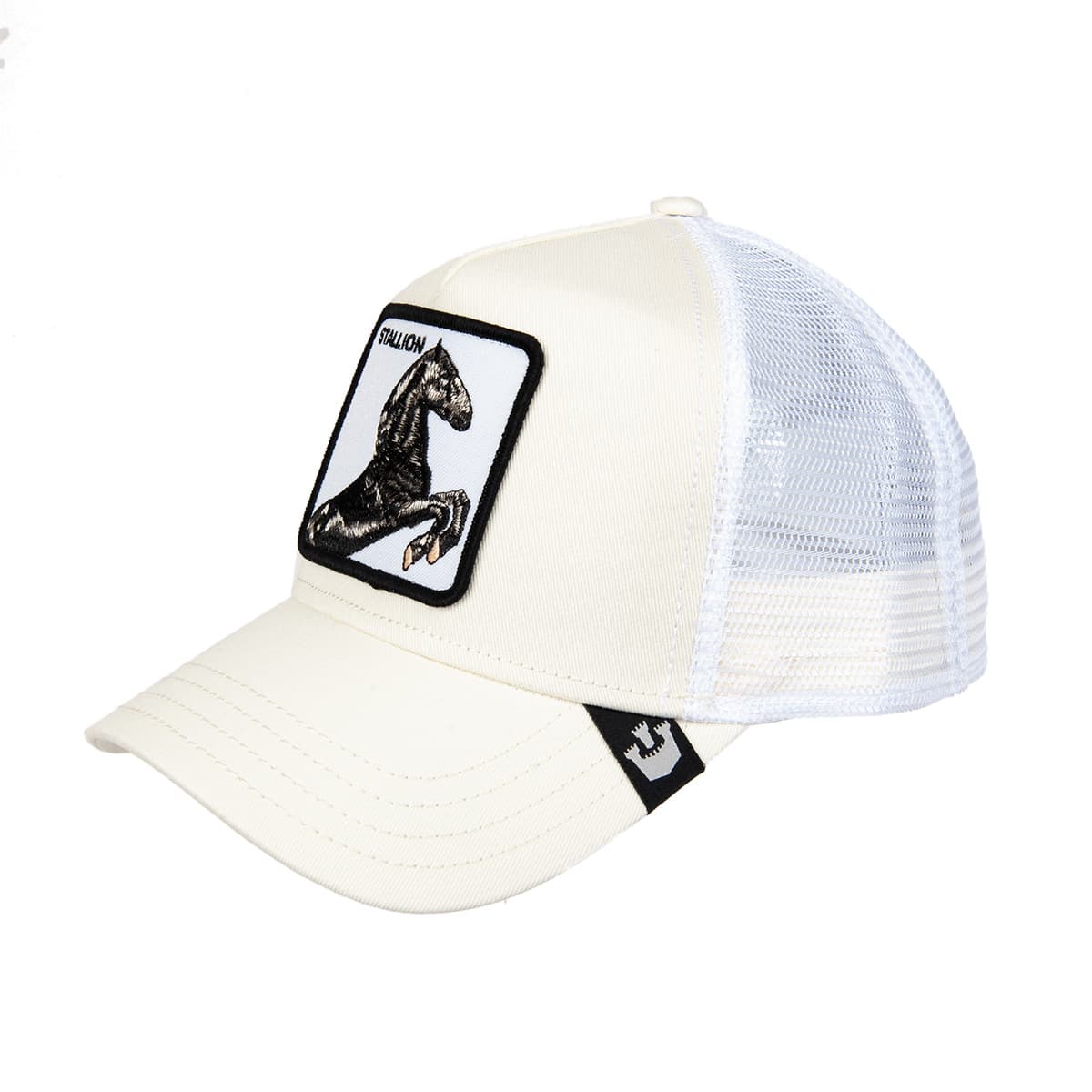 GOORIN | Motif : La casquette de camionneur blanc de l'Etalon