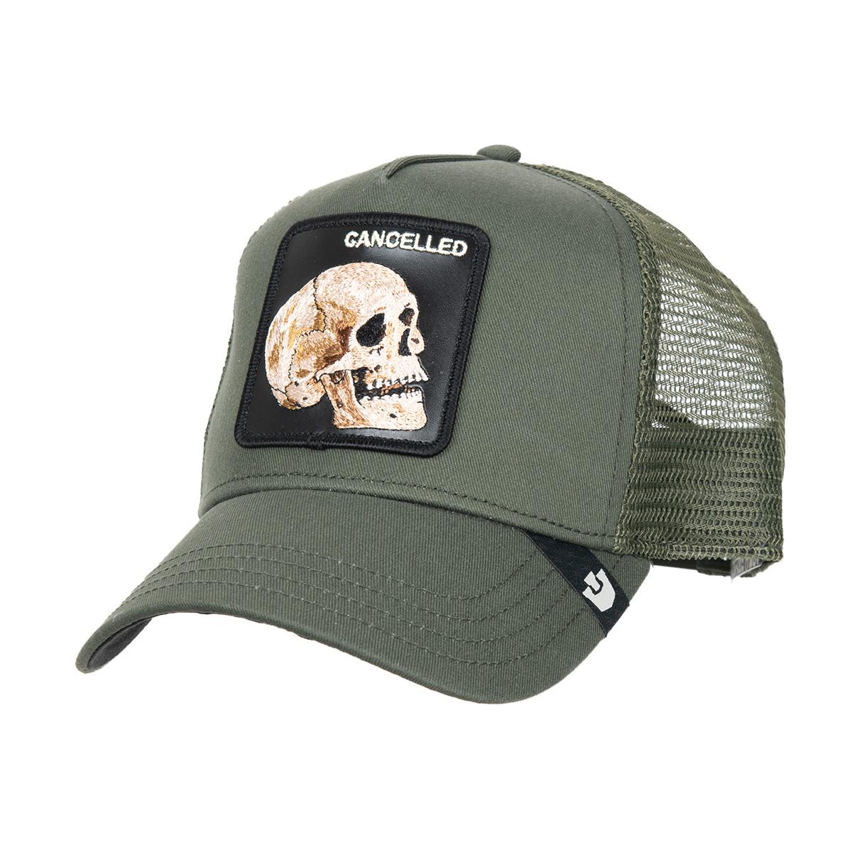 GOORIN | Motif : THE CANCELLED SKULL Casquette de camionneur