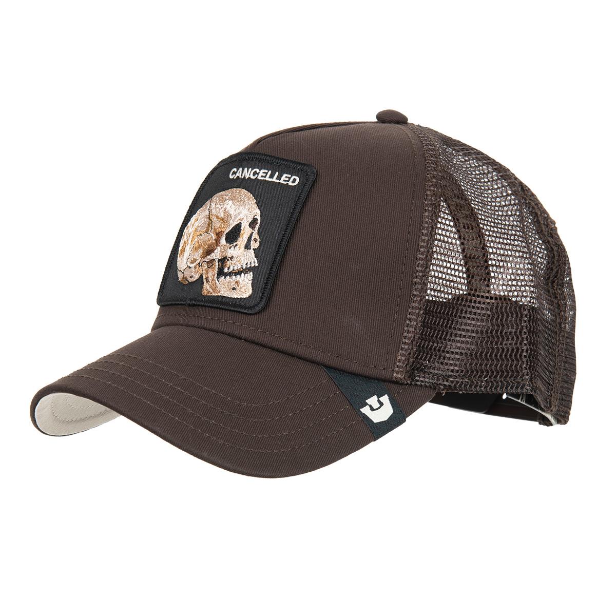 GOORIN | Motif : THE CANCELLED SKULL casquette de camionneur casquette de baseball