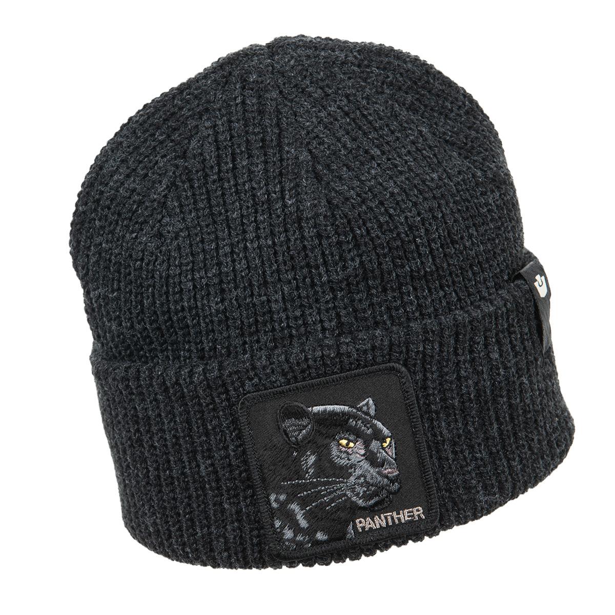 GOORIN | Motif : The black Panther Bonnet tricot� avec rabat