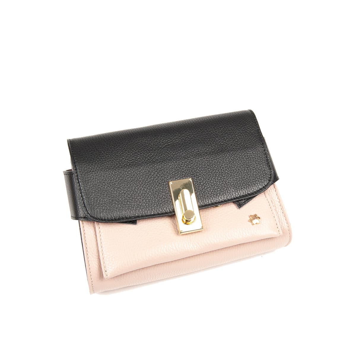 GRANADILLA | Sac en cuir bicolore 38x7,5x17cm - Made in Italy