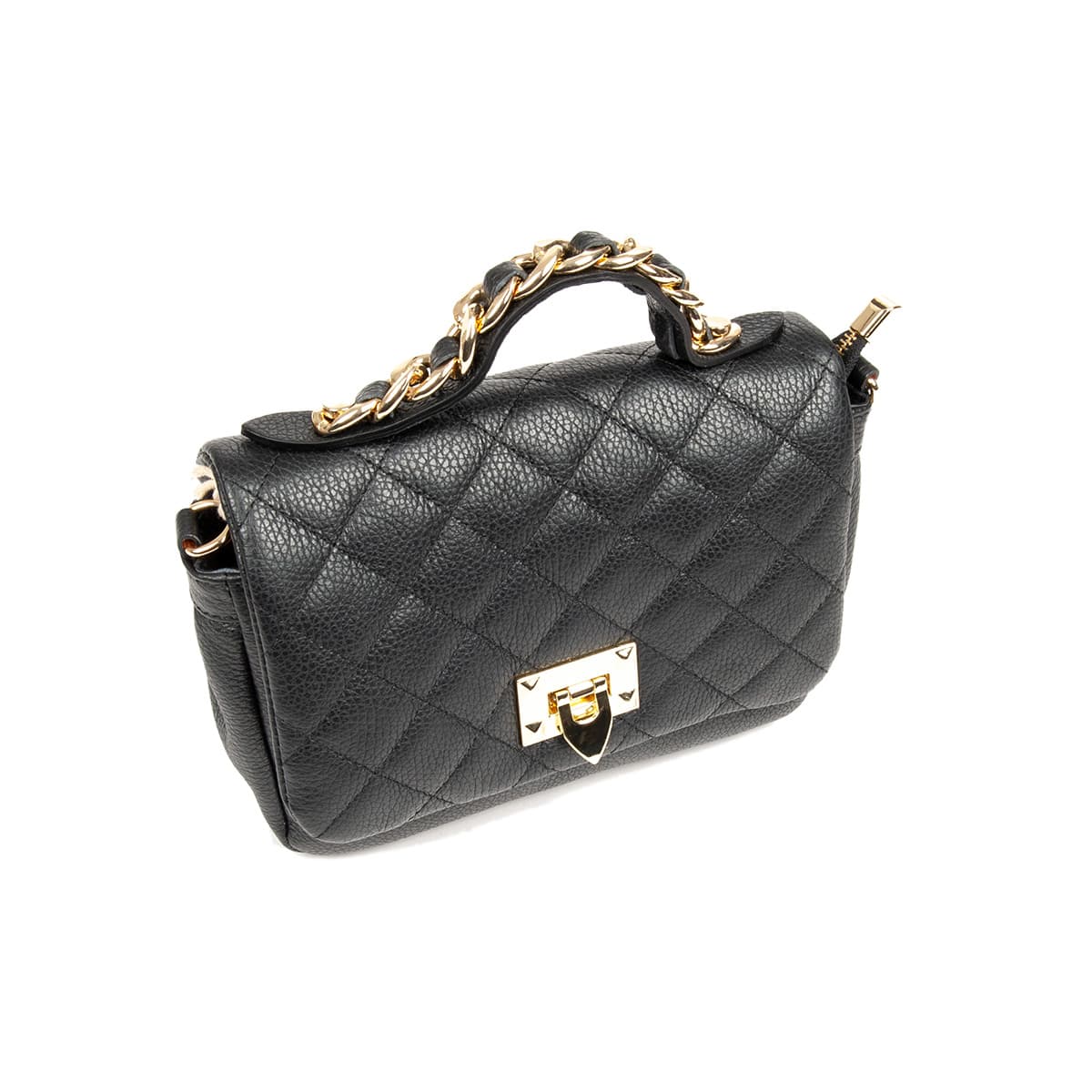 GRANADILLE | Sac � main en cuir pour femme avec poign�e 22x5,6x15,6 cm - Fabriqu� en Italie
