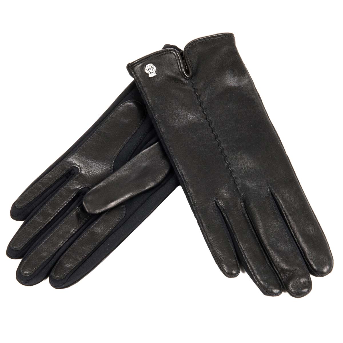 Gants pour femme en cuir sign� ROECKL