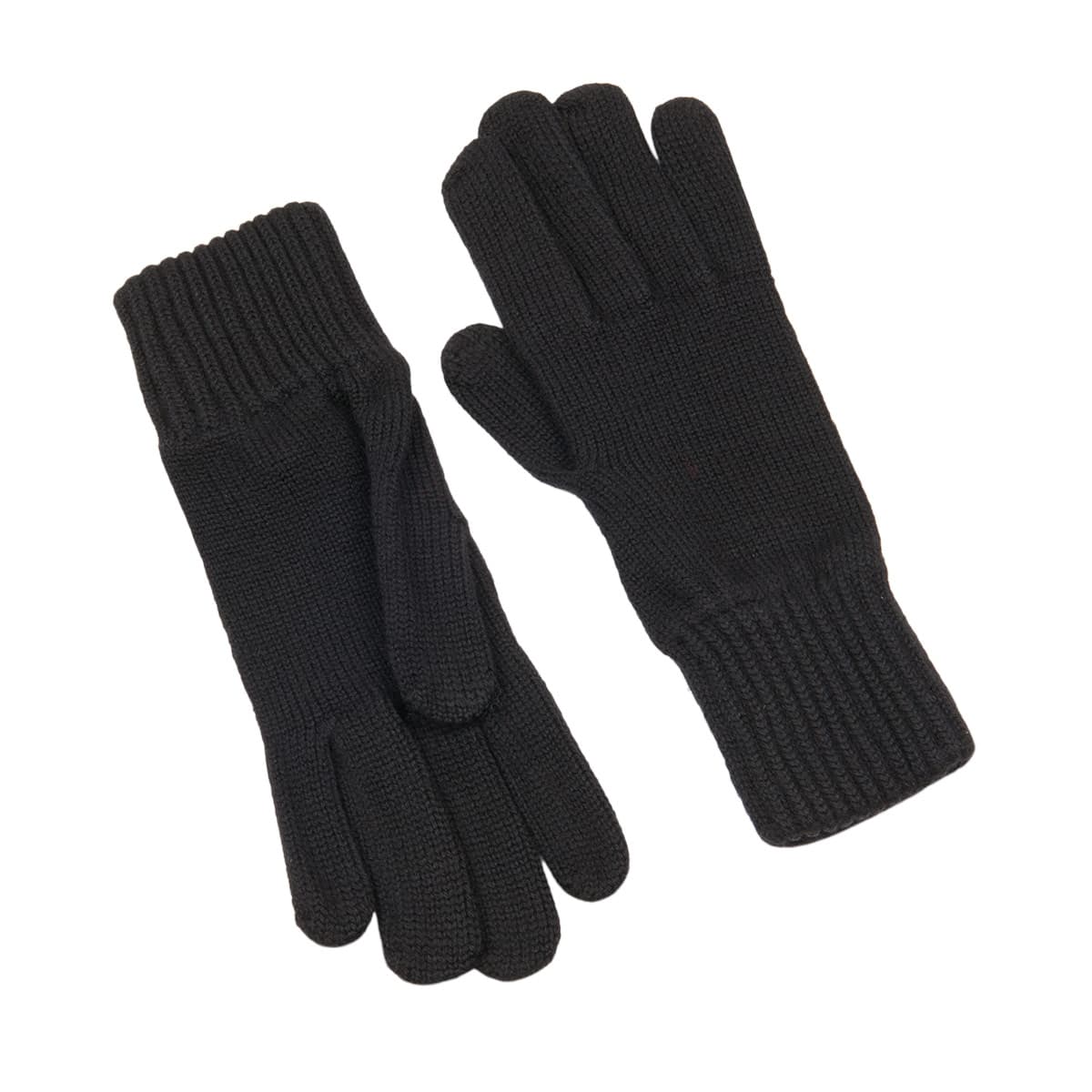 Gants tricot�s en laine m�rinos extra-fine pour femmes