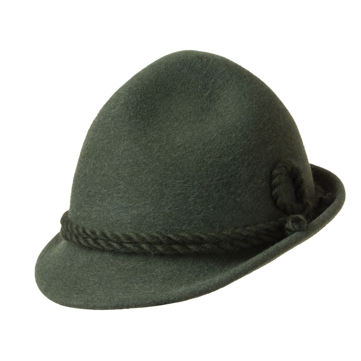 HUTTER | Chapeau de chasseur avec double cordon de laine de qualit� sup�rieure