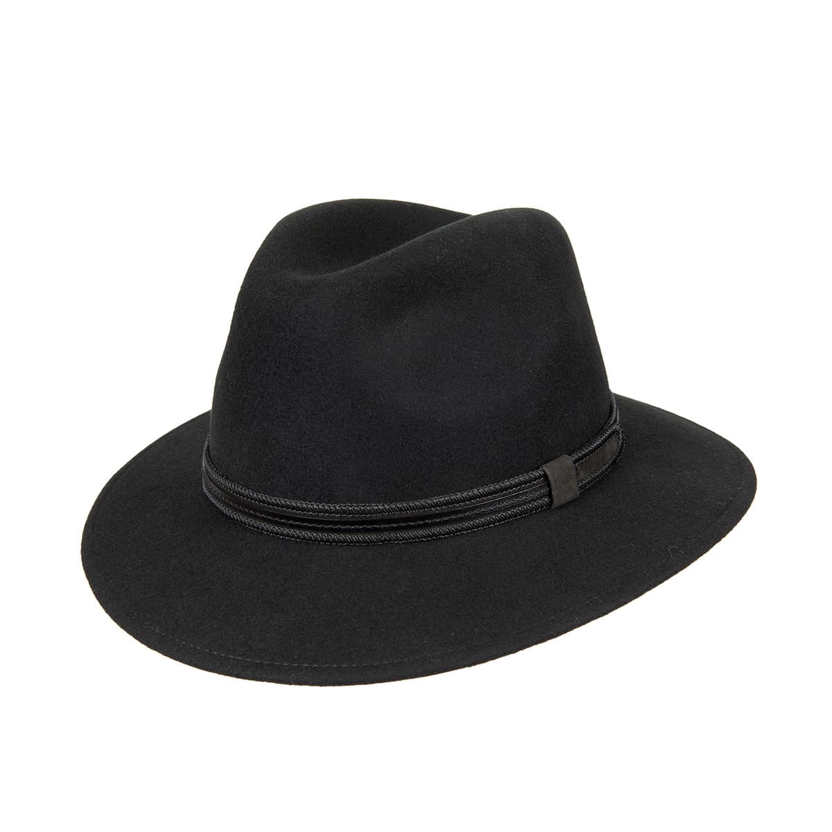 HUTTER | Chapeau de feutre Traveller � bord large