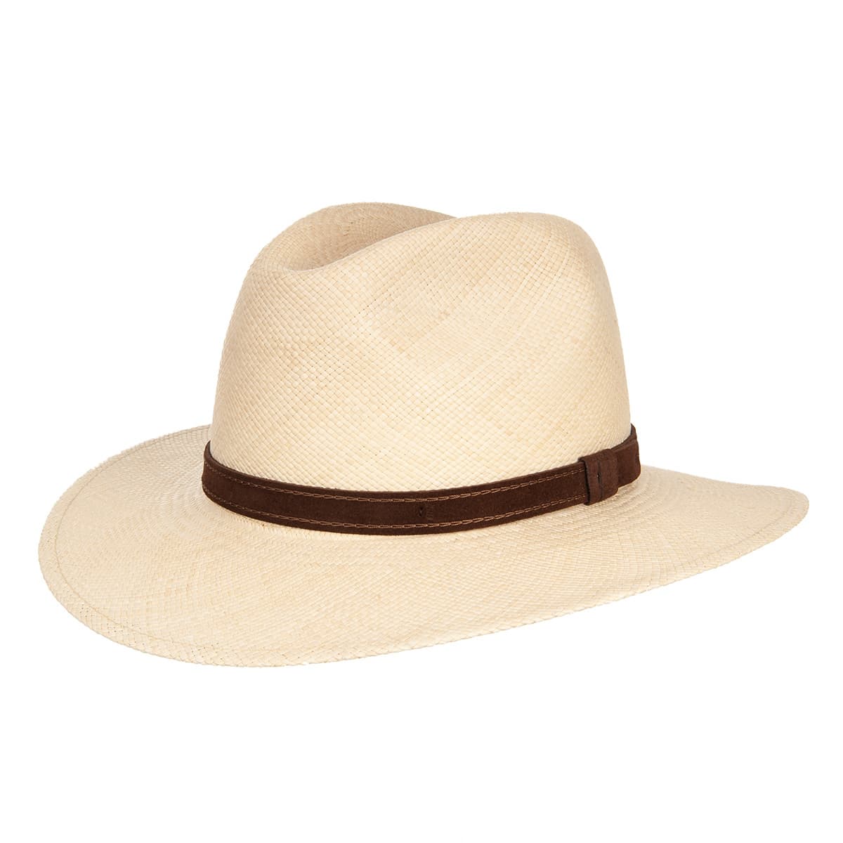 HUTTER | Chapeau de paille Panama original � large bord