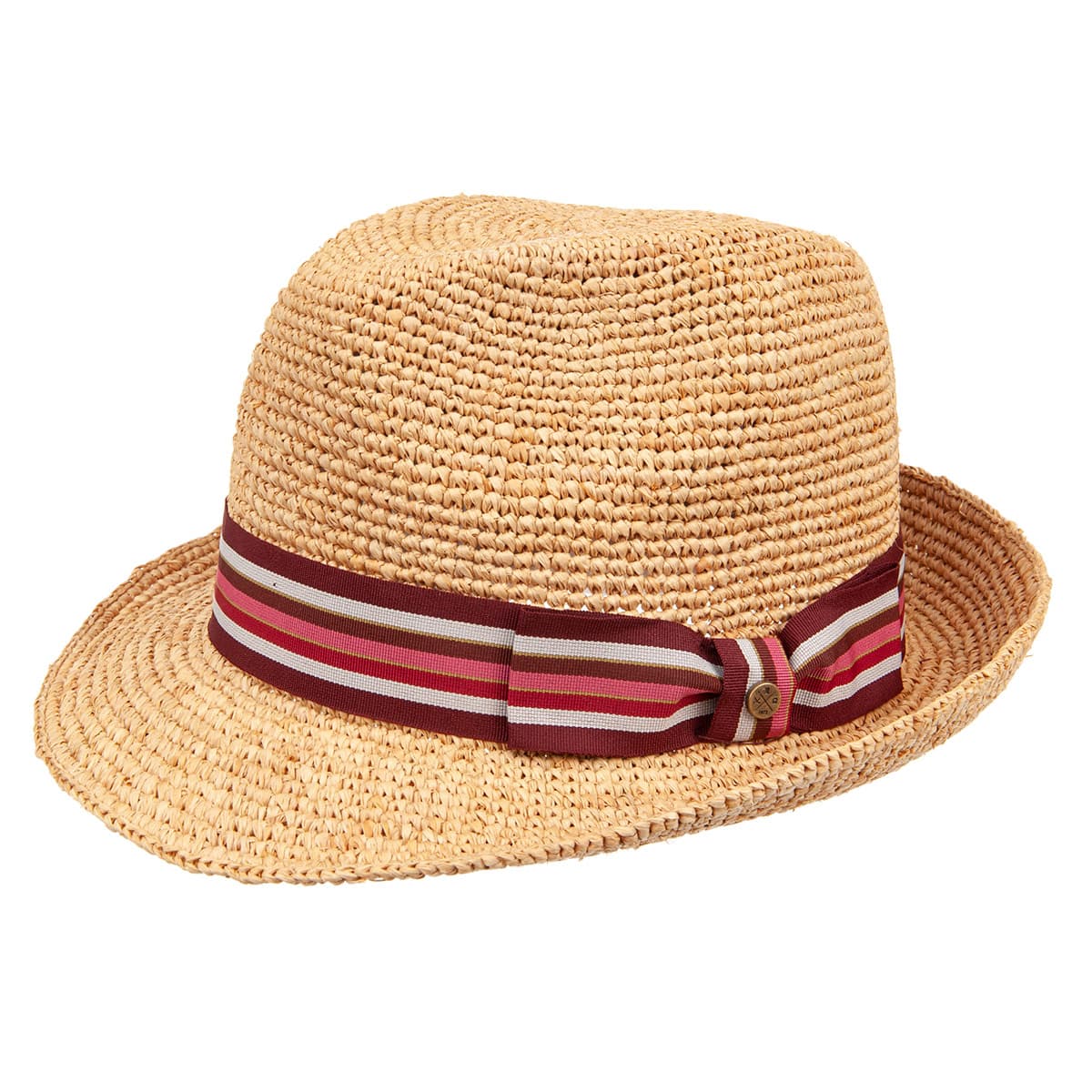 HUTTER | Chapeau de paille Trilby Crochet