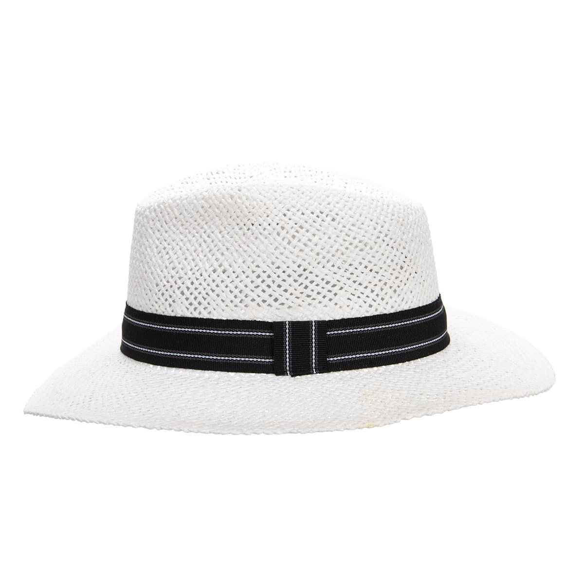 HUTTER | Chapeau de paille en papier avec ruban