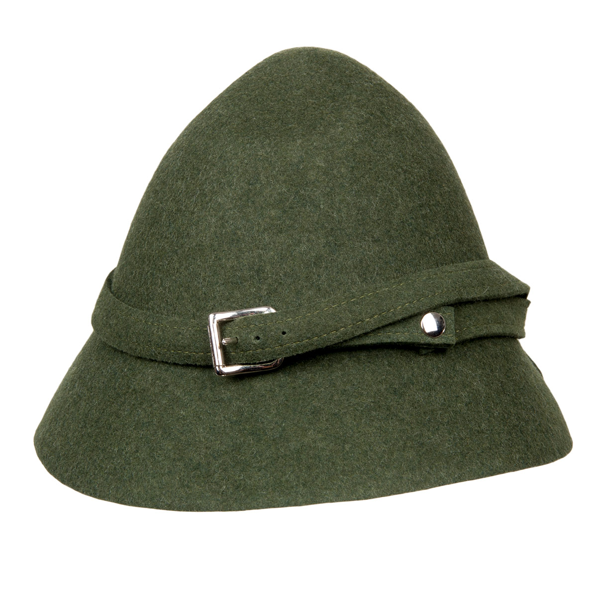 HUTTER | Chapeau en feutre � Pala �, pliable, sans bord, orn� d'un ruban en feutre