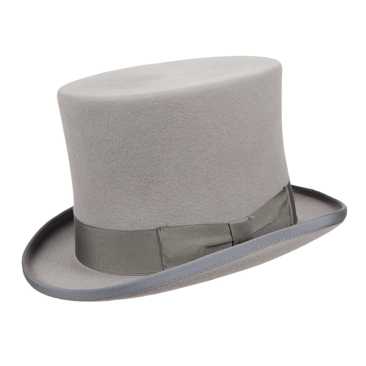 HUTTER | Chapeau haut de forme classique en couleur grise