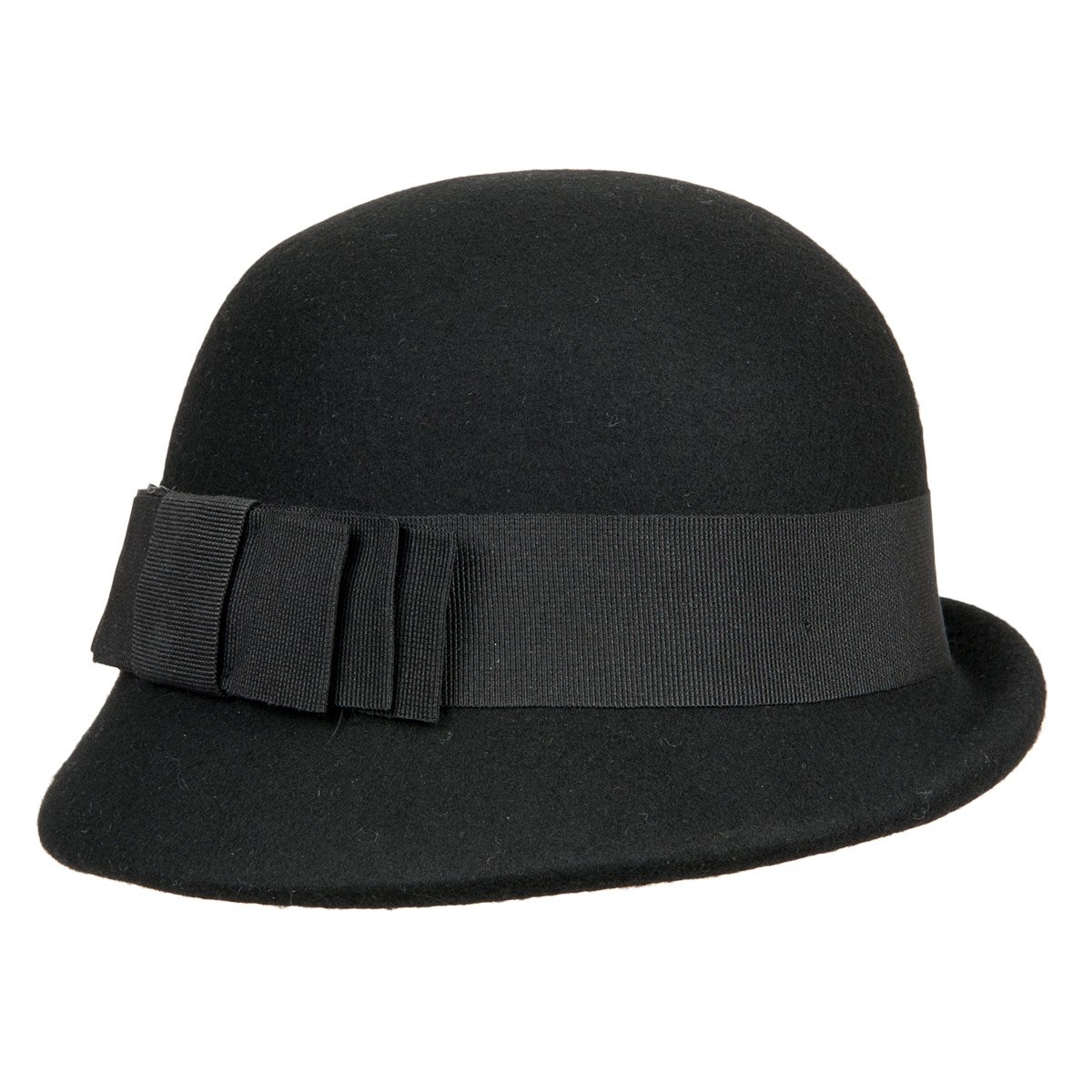 HUTTER | Cloche femme ann�es 30 avec garniture de ruban