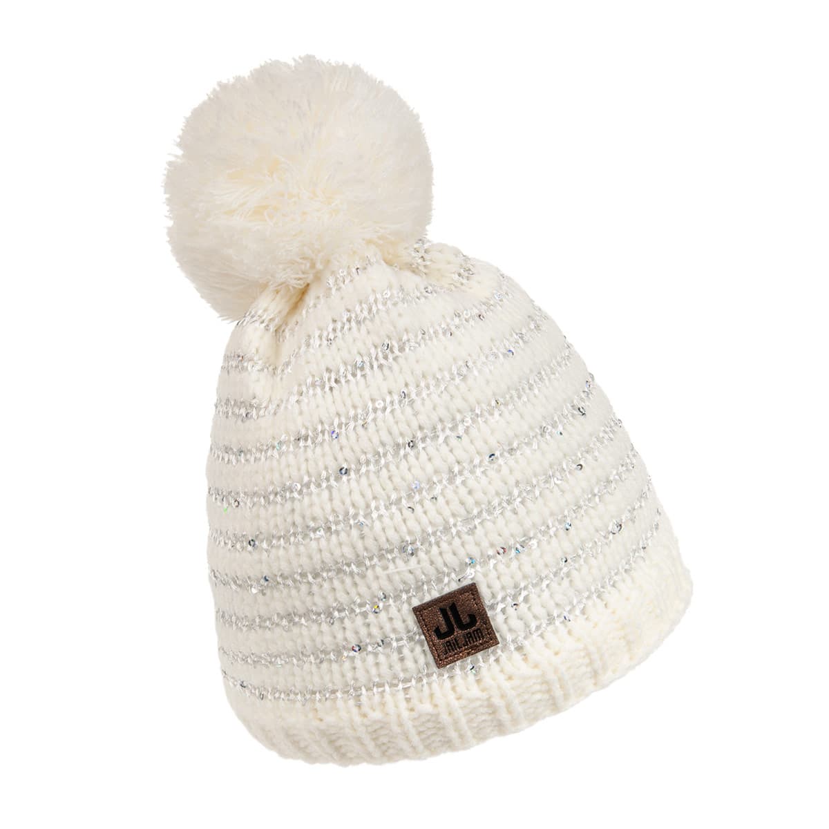 JAIL JAM | Bonnet � pompon avec mini-paillettes