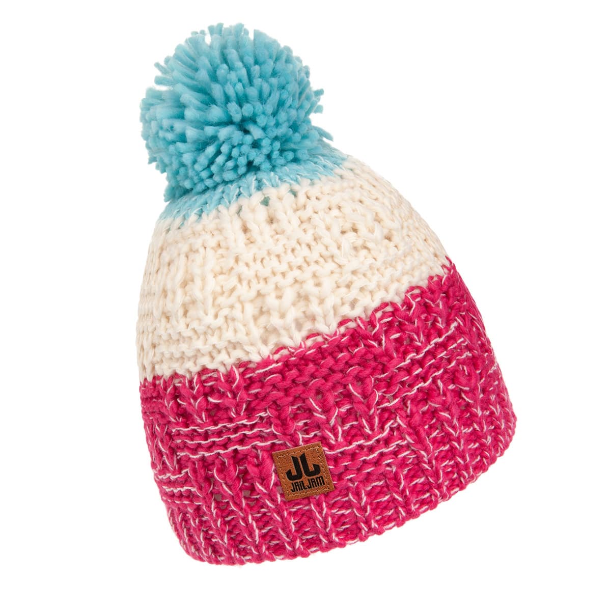 JAILJAM | Bonnet � rayures avec pompon
