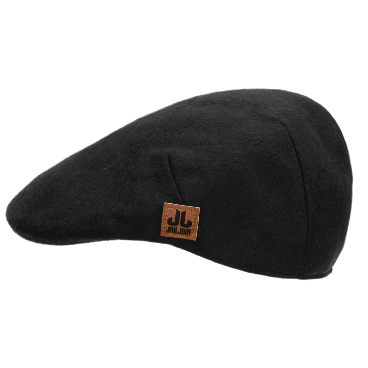 JAILJAM | Casquette plate pour hommes, couleur unie