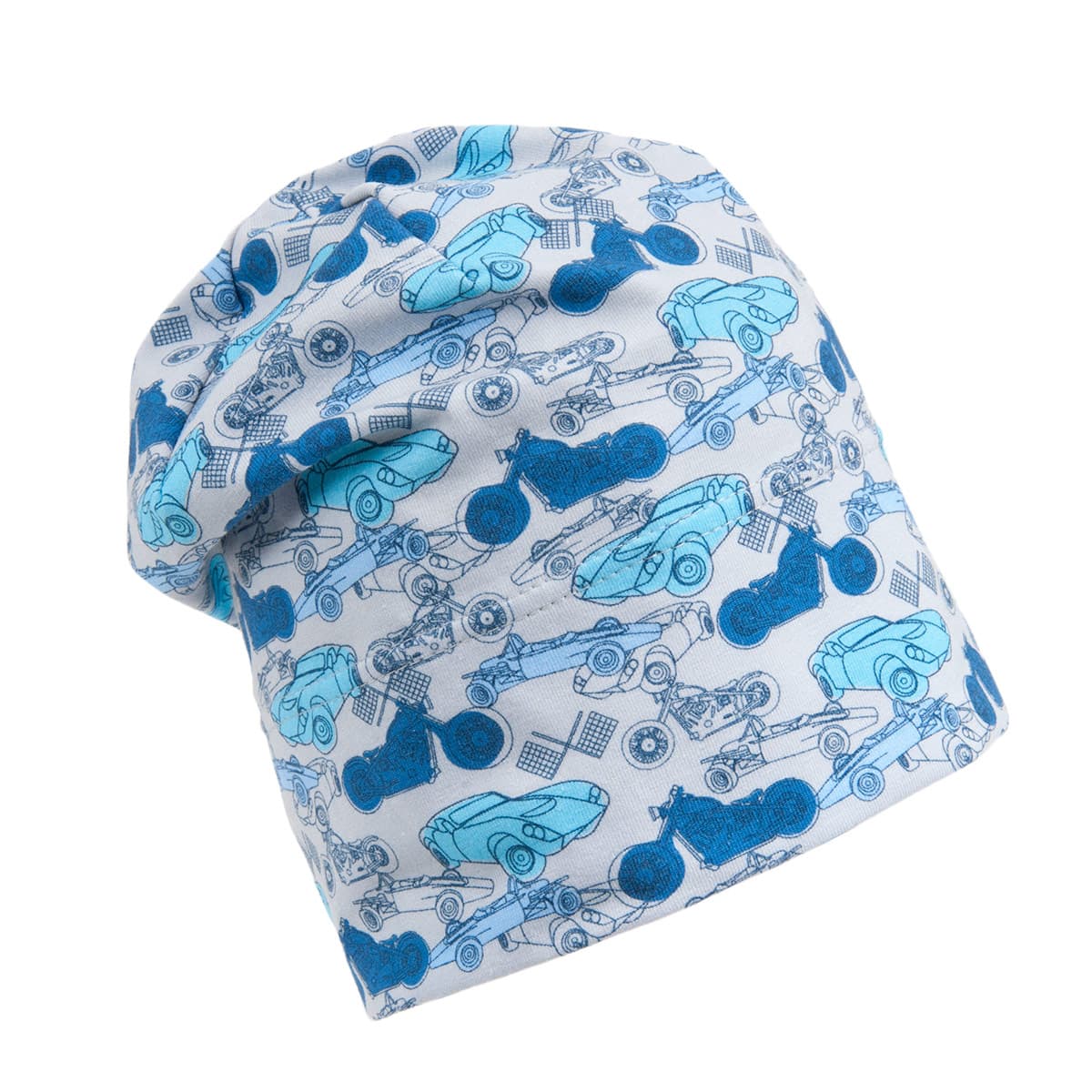 MAXIMO | Bonnet en jersey pour gar�on avec motif v�hicule