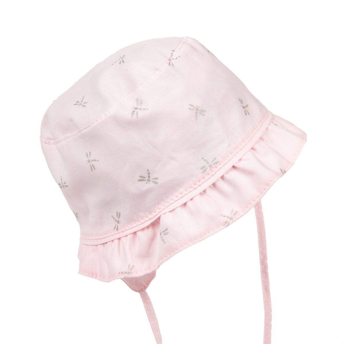 MAXIMO | Bonnet en tissu pour b�b� avec oreillettes et ruban � nouer
