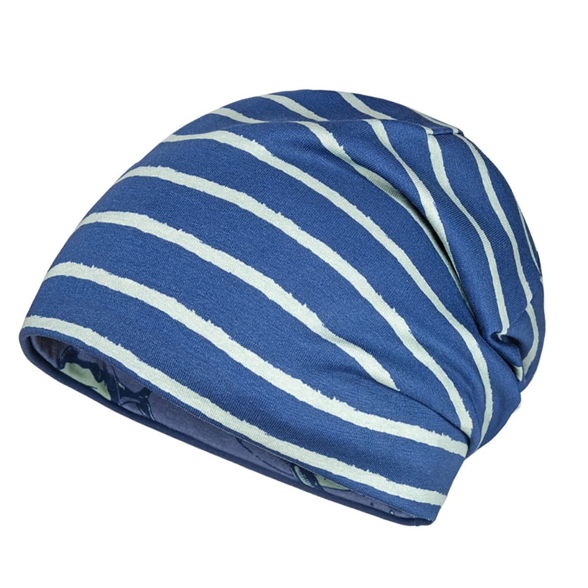 MAXIMO | Bonnet enfant requin en coton Peut se porter des deux c�t�s UV50+