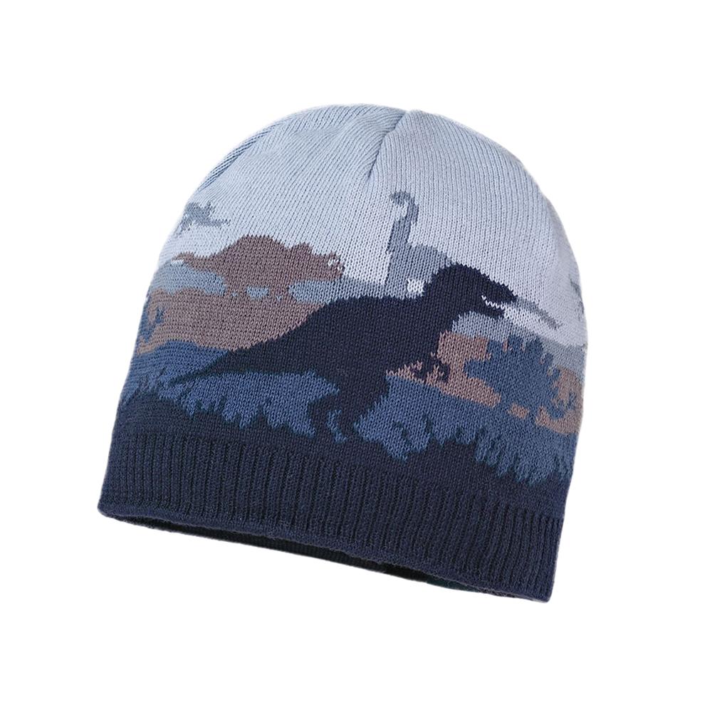 MAXIMO | Bonnet gar�on en tricot avec motif dino
