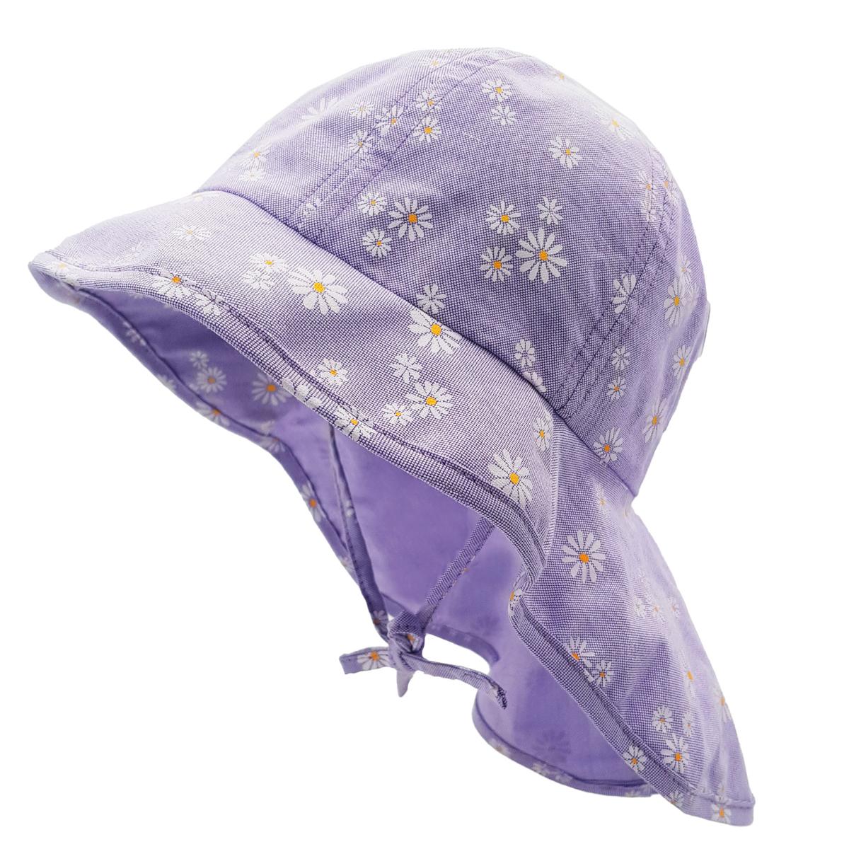 MAXIMO | Chapeau de soleil pour fille avec protection de cou