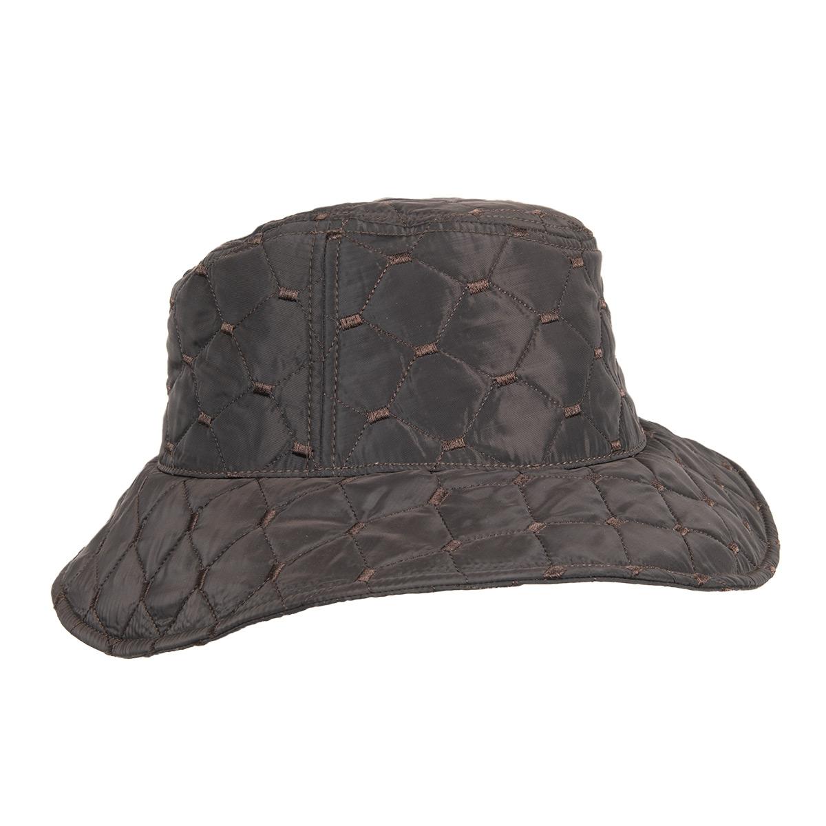 MAYSER | Traveller Chapeau en tissu pour femmes look matelass� hydrofuge