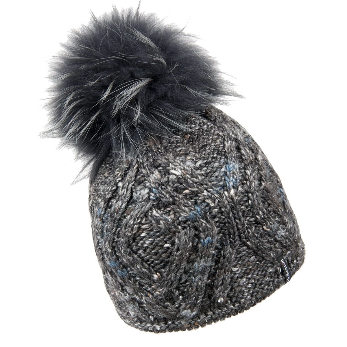 McBEANIE | Bonnet tricot� avec pompon en alpaga superfino pour femmes
