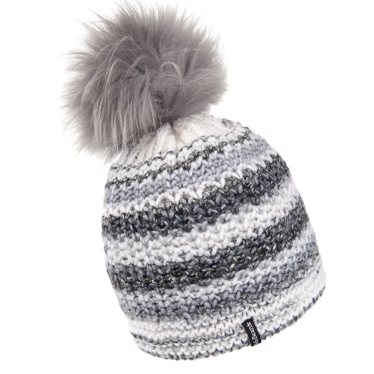McBEANIE | Bonnet tricot� avec pompon pour femmes
