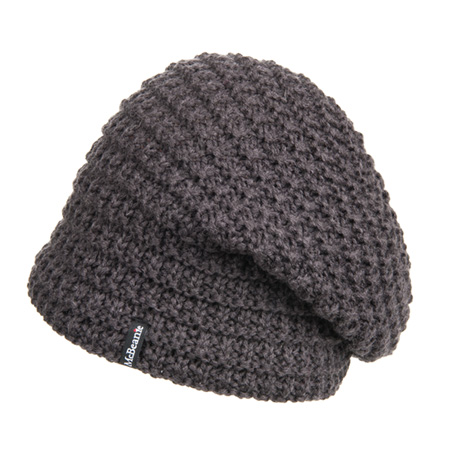 McBEANIE | Bonnet tricot� couleur unie avec bande polaire � l'int�rieur