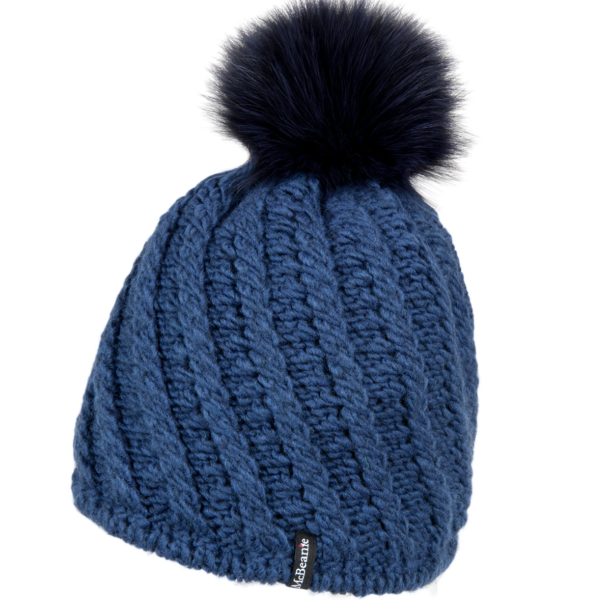 McBeanie | Bonnet � pompon en tricot