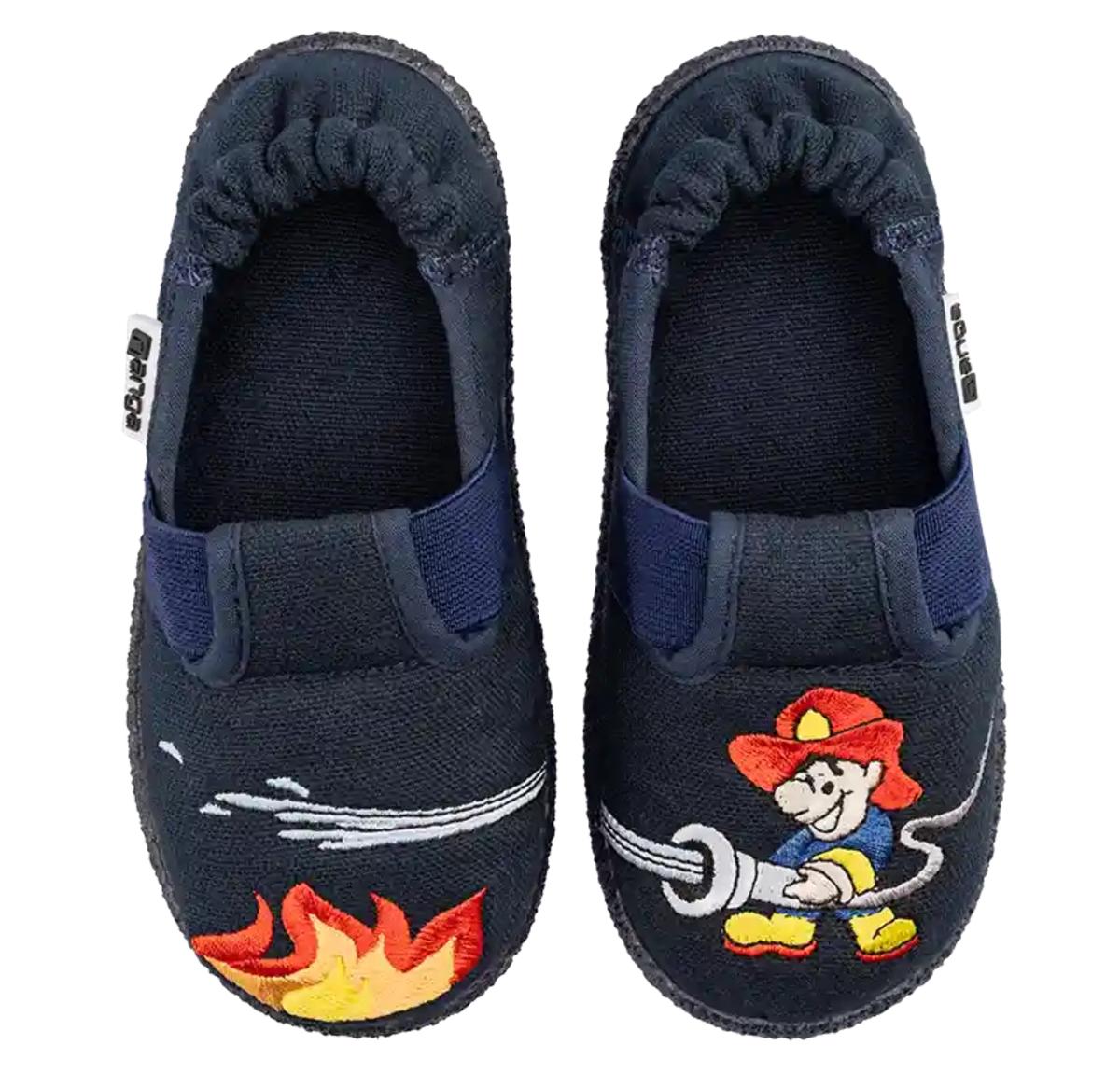 NANGA | Chaussons � POMPIERS � pour gar�ons, en coton