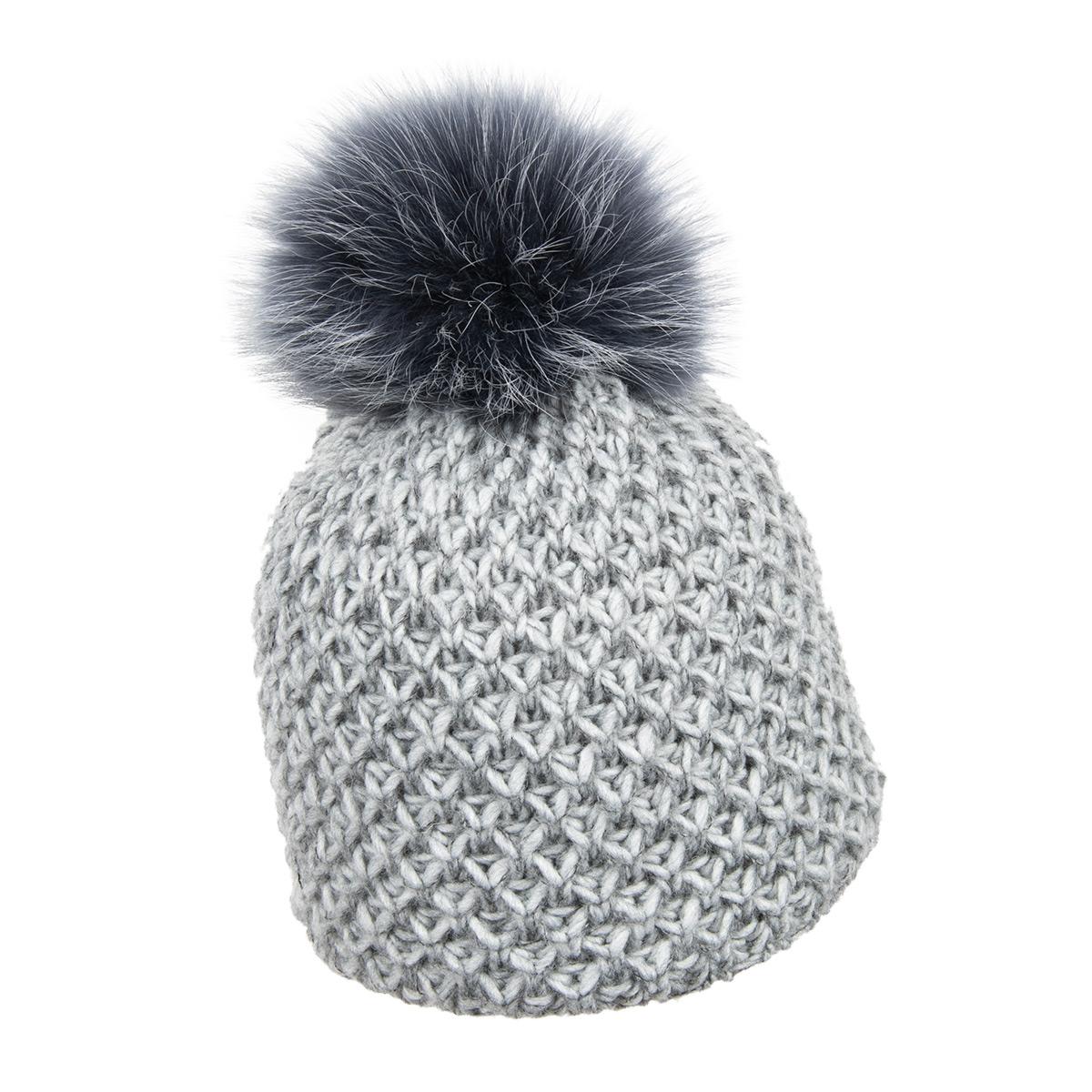 NORTON | b�ret pour femme avec pompon animal