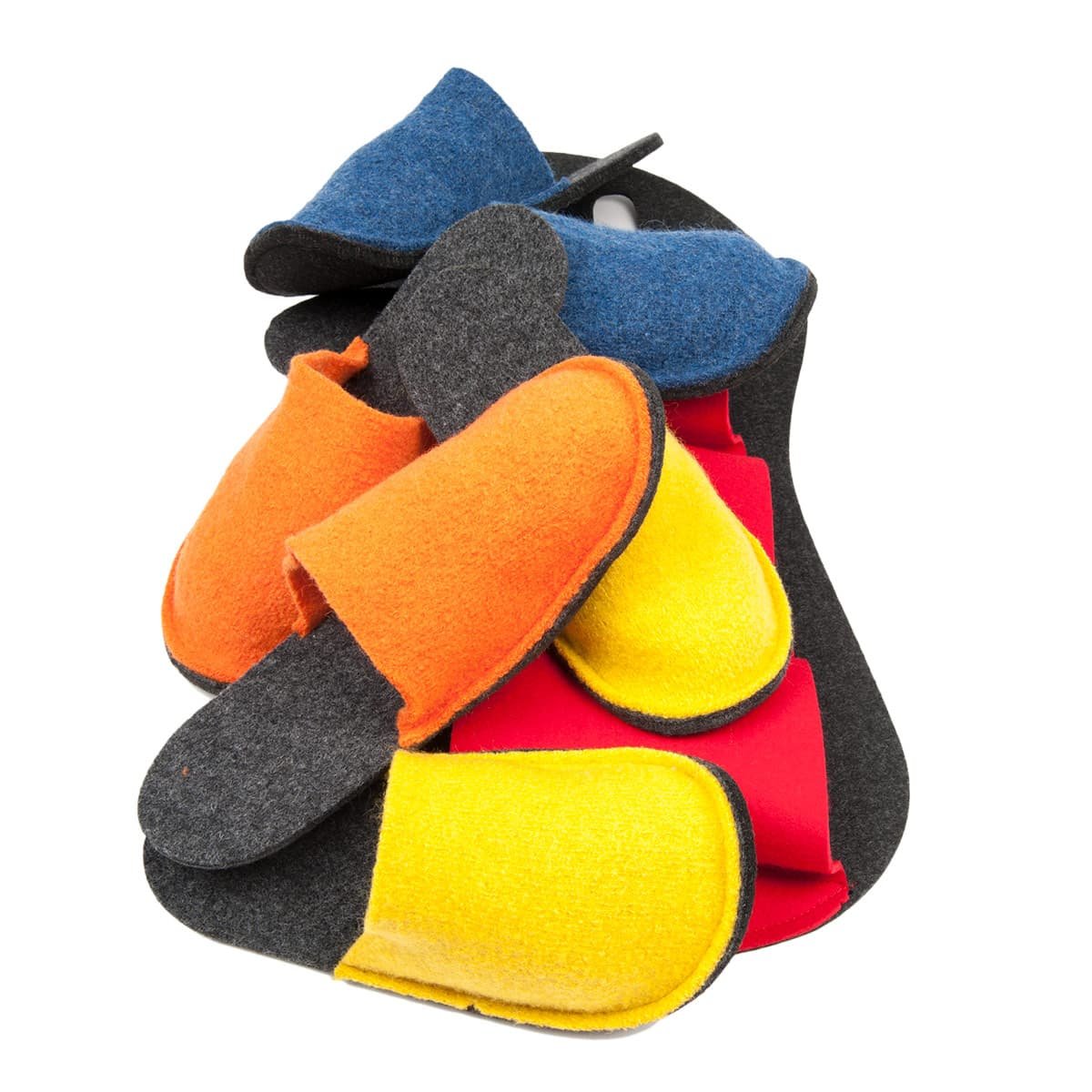 Pantoufles pour invit�s Set by Kitz-Pichler avec 3 paires de pantoufles de diff�rentes tailles