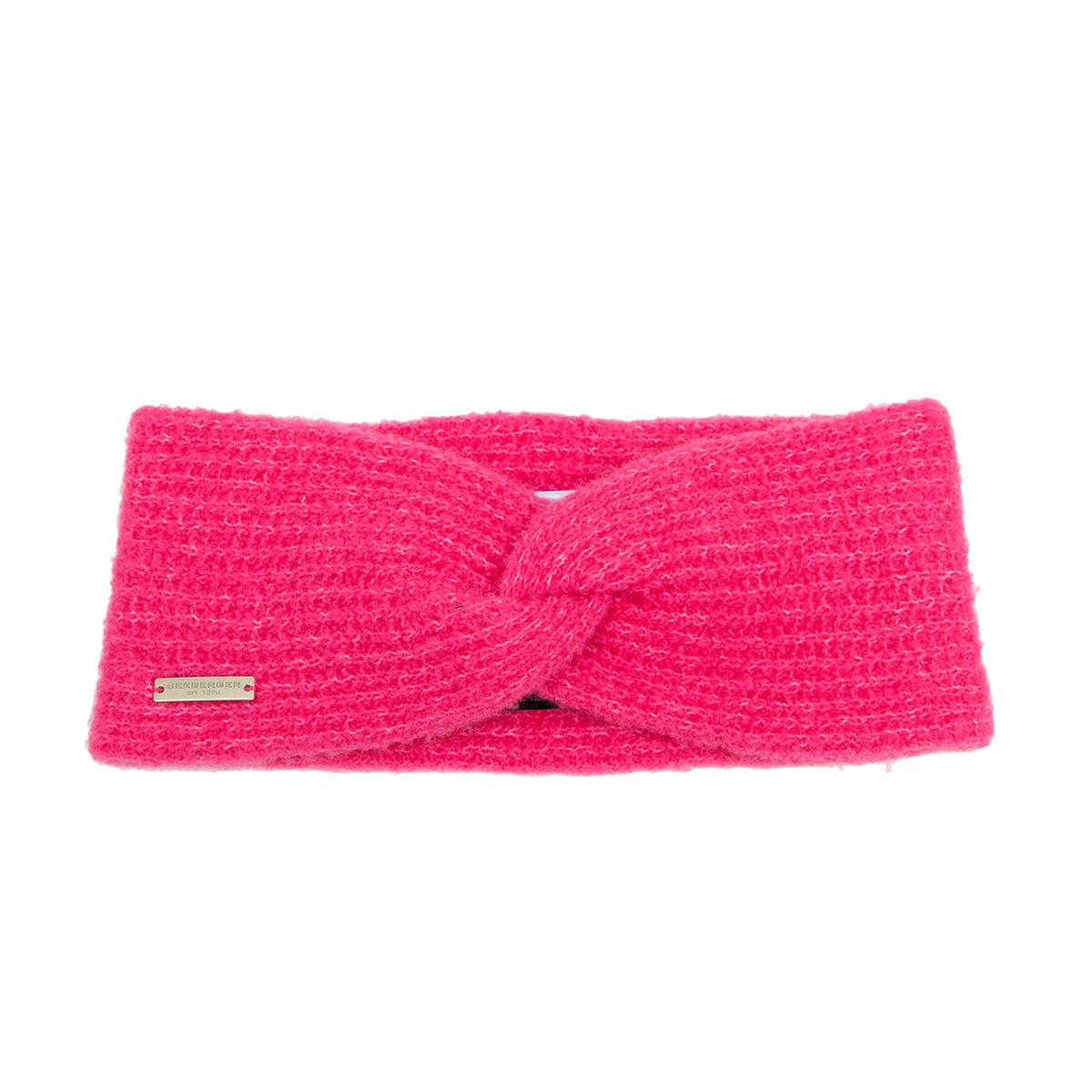 SEEBERGER | Bandeau femme en tricot � structure c�tel�e