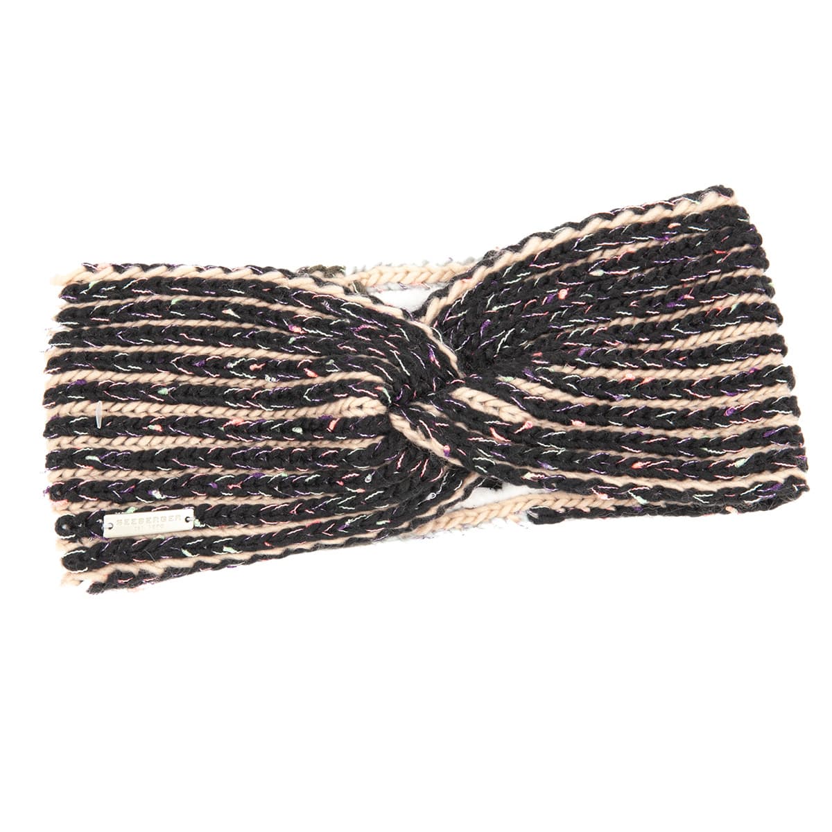 SEEBERGER | Bandeau � rayures multicolores
