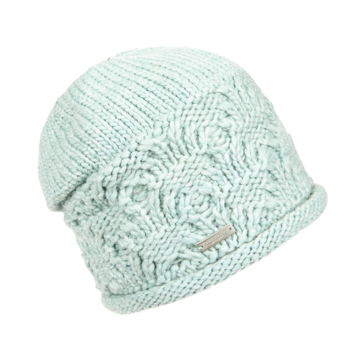 SEEBERGER | Bonnet avec bord roul�
