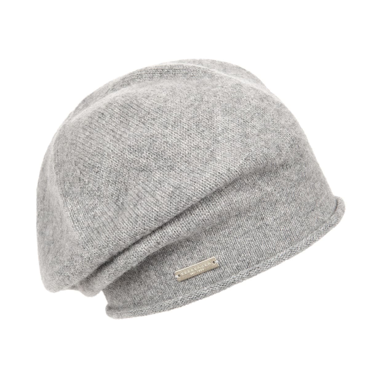 SEEBERGER | Bonnet oversize cachemire