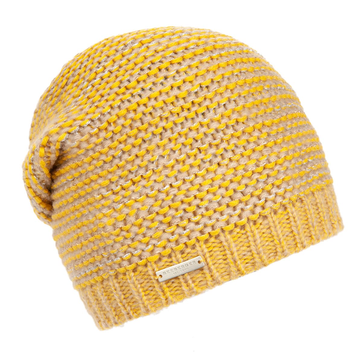 SEEBERGER | Bonnet tricot� avec Lurex