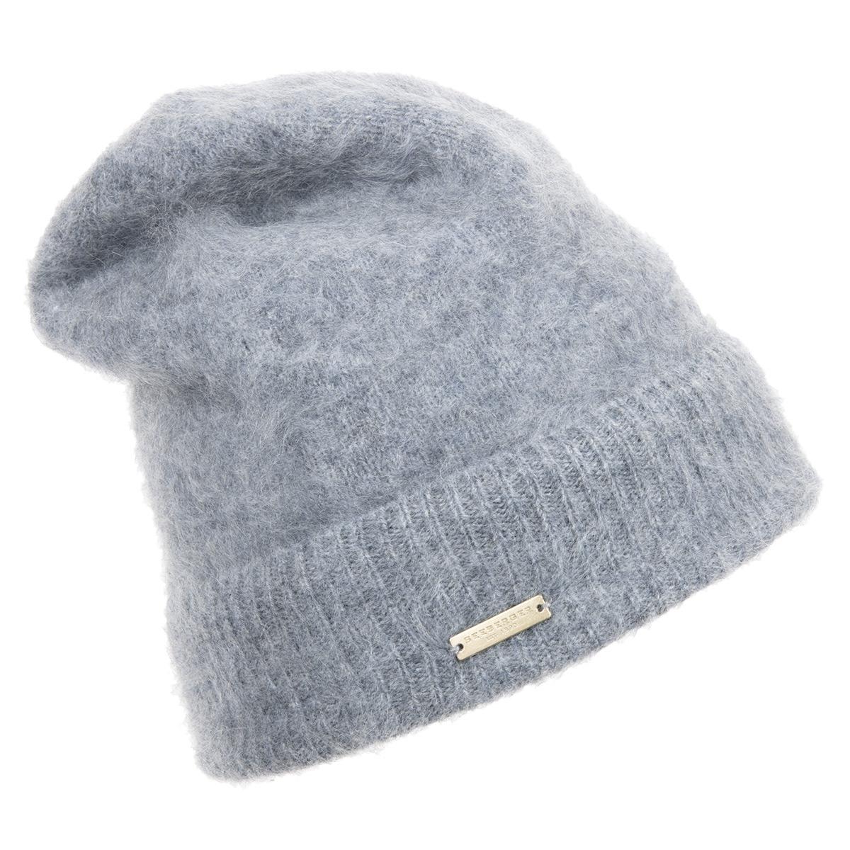 SEEBERGER | Bonnet tricot� moelleux pour femme 100% cachemire avec revers