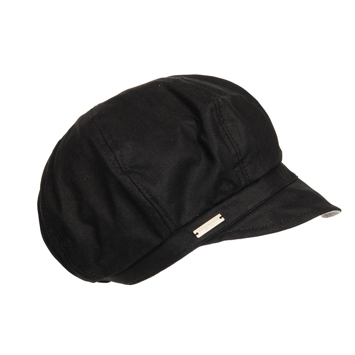 SEEBERGER | Casquette gavroche femme coton lin