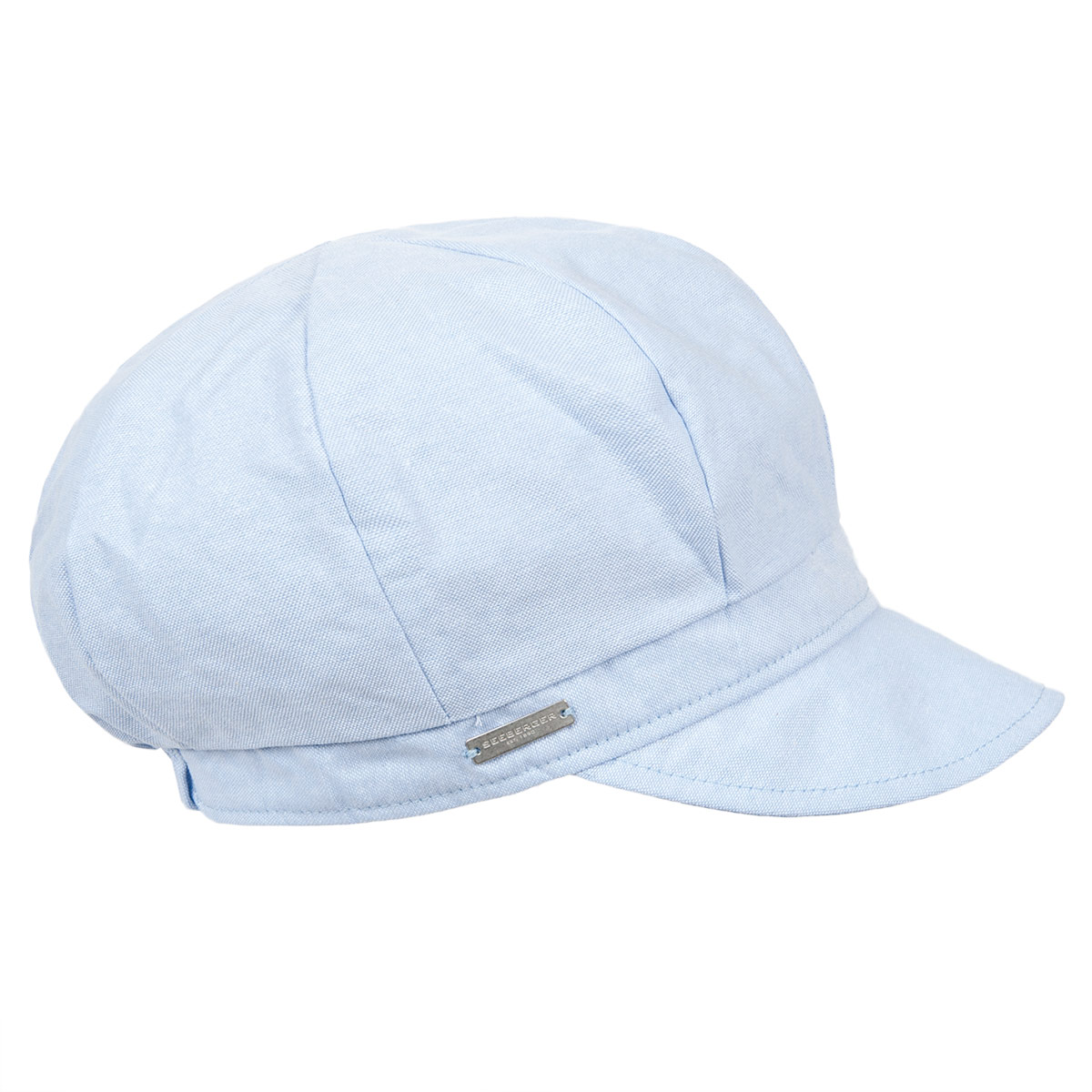 SEEBERGER | Casquette gavroche l�g�re femme, coton chambry